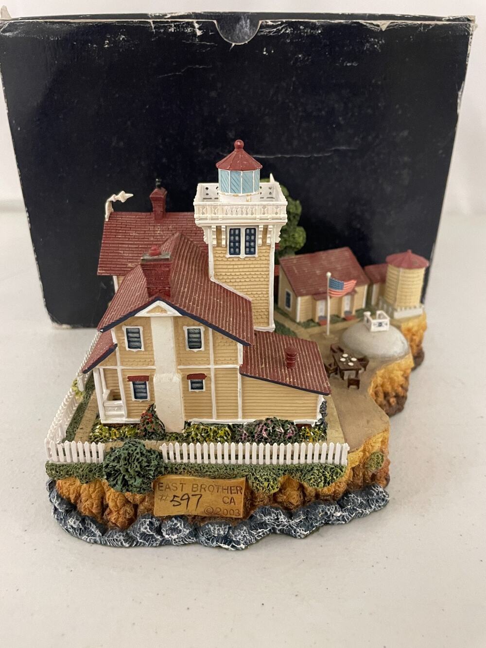 Harbour Lights East Brother, CA lighthouse HL 542 Society Exclusive California